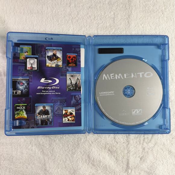Memento Blu-ray 10th Anniversary Special Edition Christopher Nolan Guy Pearce - Picture 3 of 5